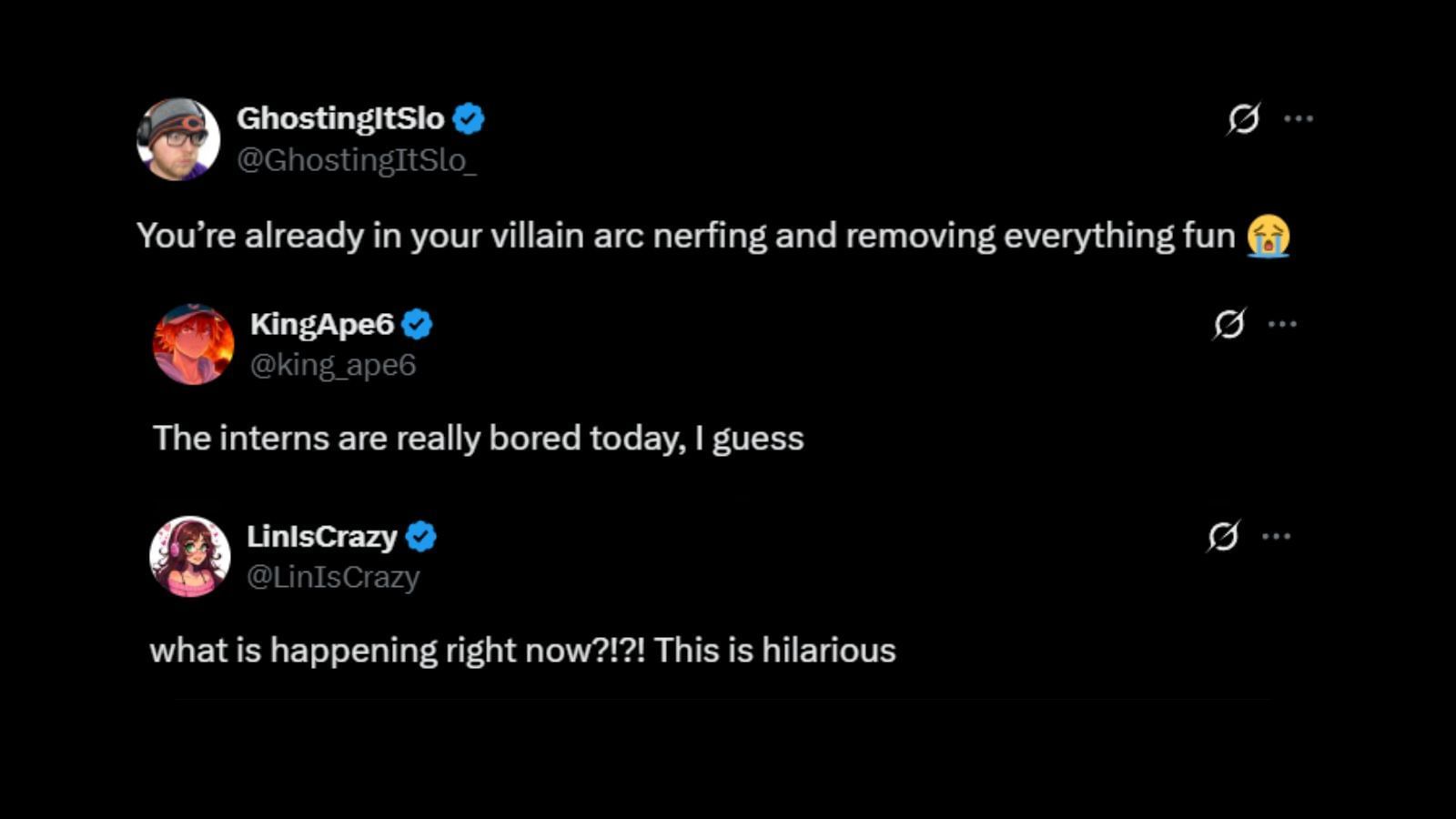 More comments from the community (Image via X)
