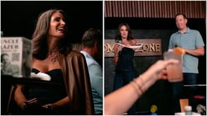 Samantha Busch oozes persona in a black dress as she attends social event with husband Kyle Busch