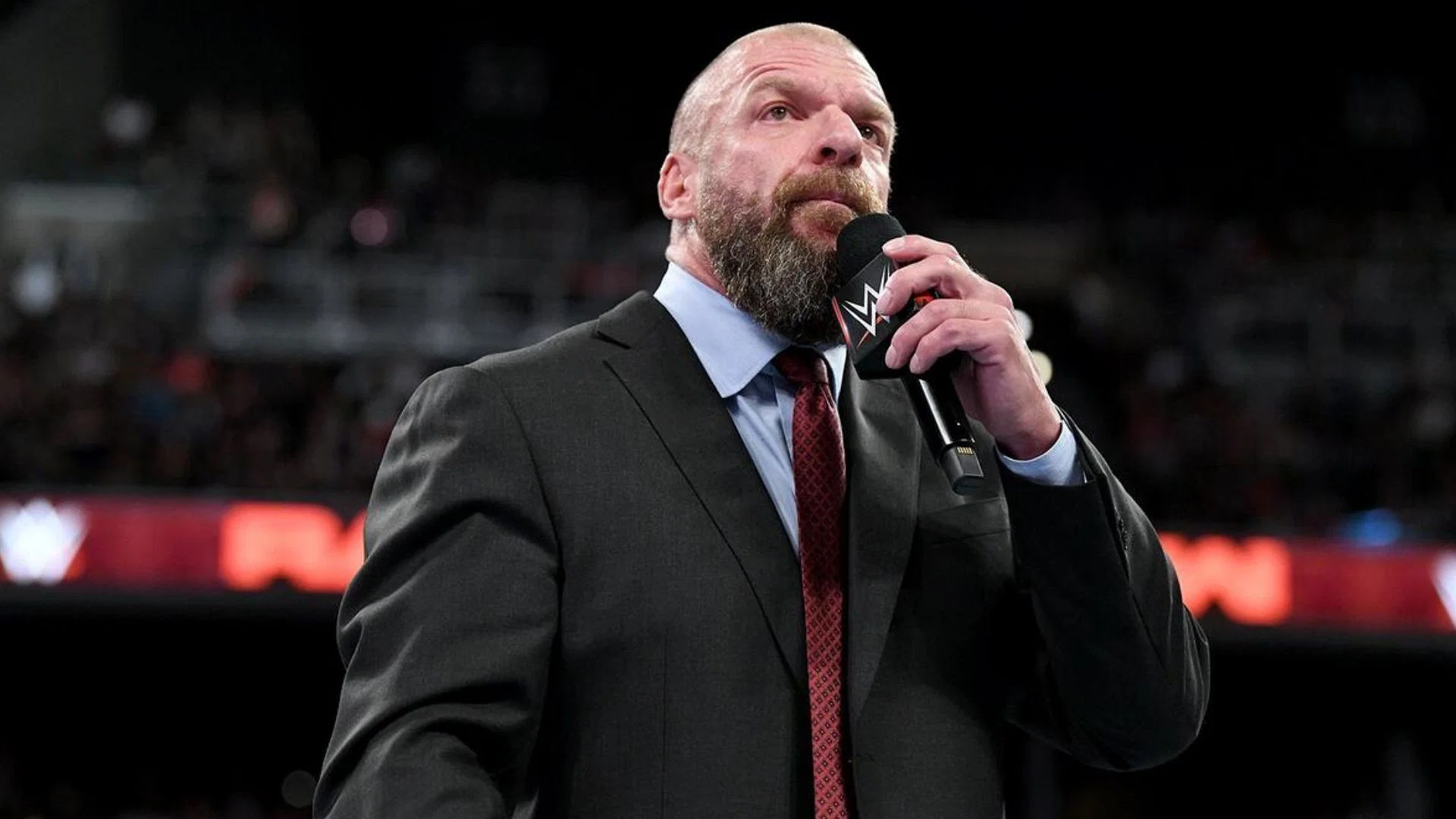 Triple H on RAW! [Image credit: WWE.com]