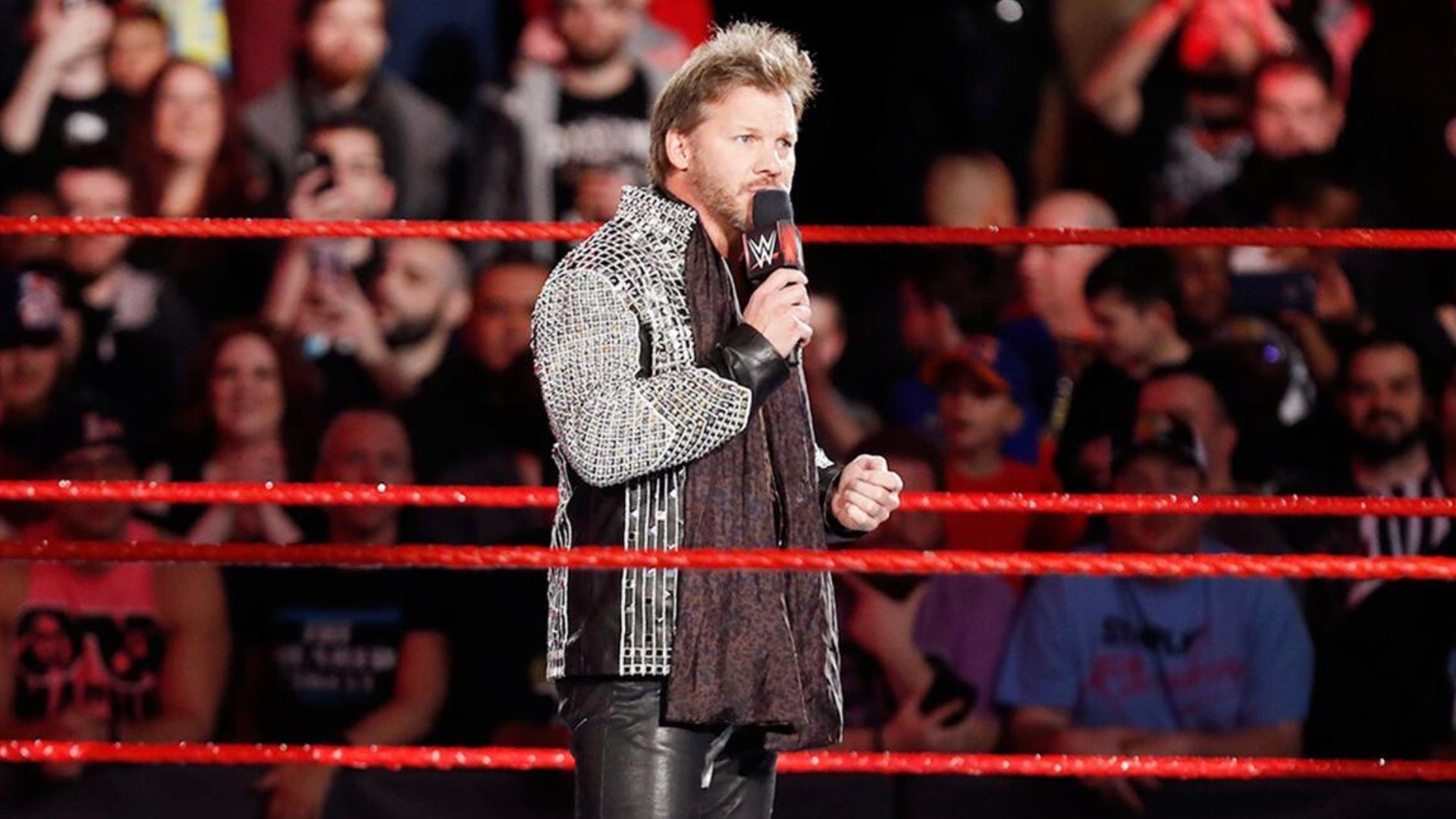 Chris Jericho on RAW! [Image credit: WWE.com]