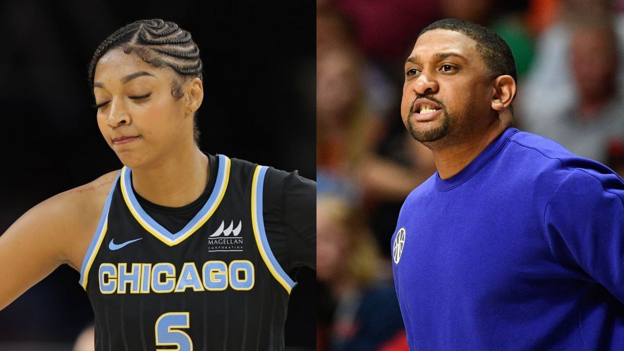 NBA fans explode as Angel Reese holds back Tyler Marsh after fiery outburst on referee leading to Sky coach ejection