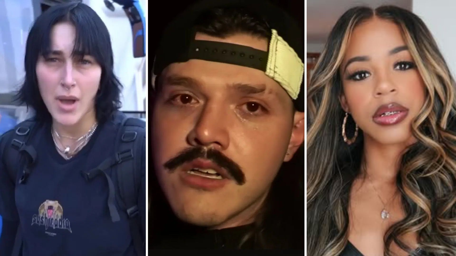 Rhea Ripley (left), Dominik Mysterio (middle), Bianca Belair (right) [Image credits: WWE