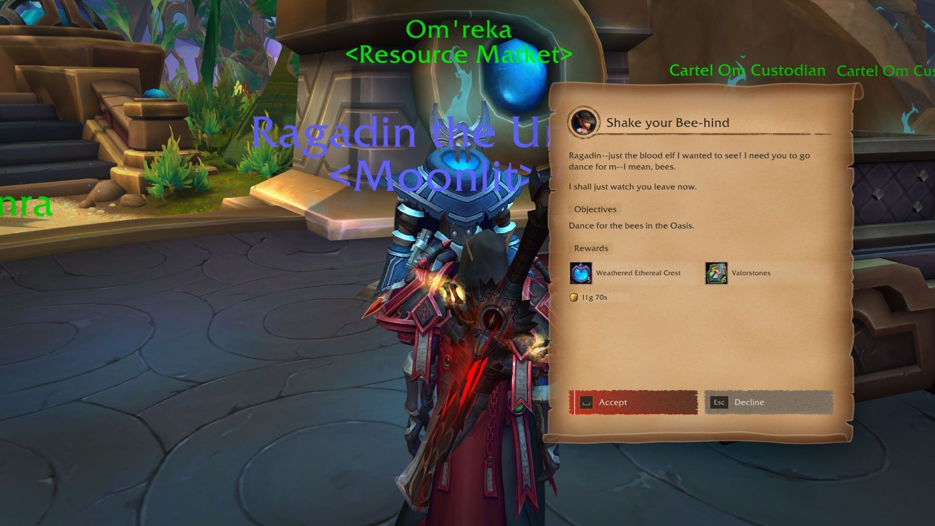 With these daily/repeatable quests, you&#039;ve done the bulk of the work to unlock this mode. Get ready for more next week! (Image via Blizzard Entertainment)