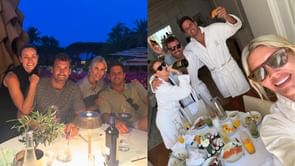 In Photos: Jarett Stoll and wife Erin Andrews spend the summer vacaying with Charissa Thompson and Steven Cundari
