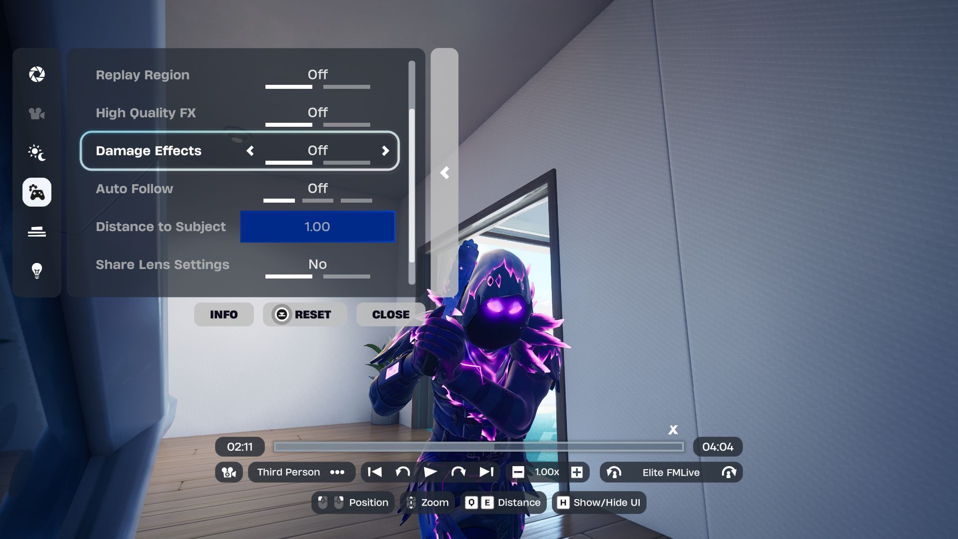 Fortnite Replay mode