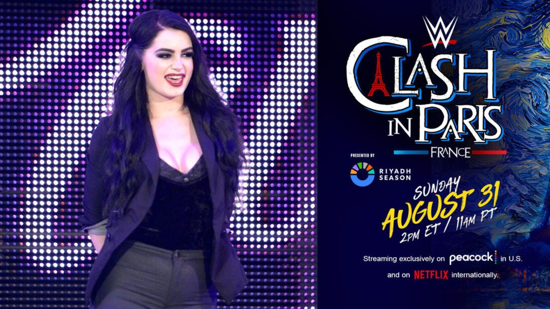 Paige could return at WWE Clash in Paris [Image Credits: WWE.com]