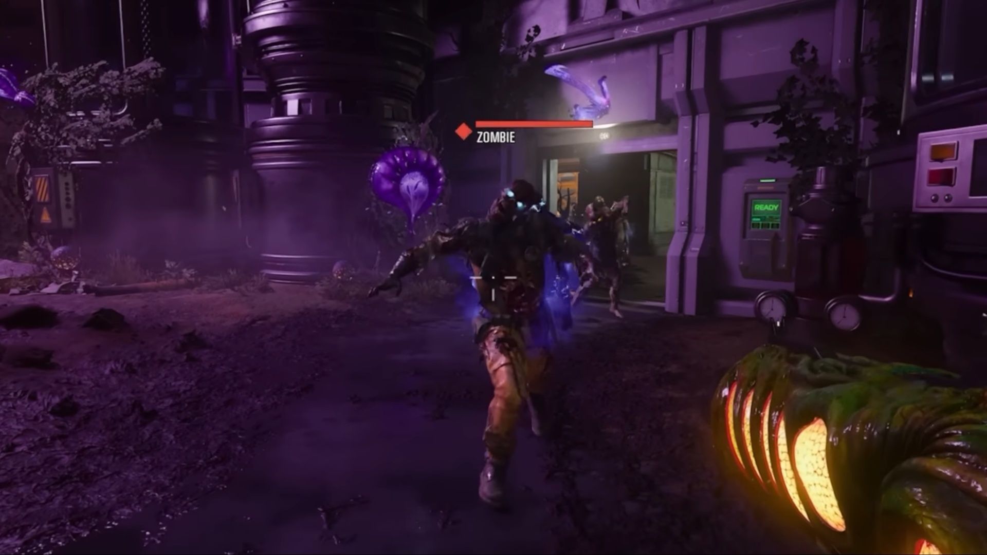 Eliminate these zombies with your Gorgofex weapon (Image via Activision || YouTube/ MrRoflWaffles)