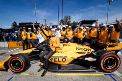 Christian Lundgaard 'happy to help' Pato O'Ward get pole at Portland in IndyCar title fight against Palou