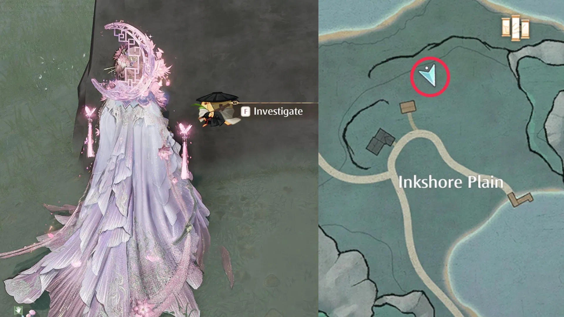 Location of the Gifty (Image via Sportskeeda Gaming/Infold Games)