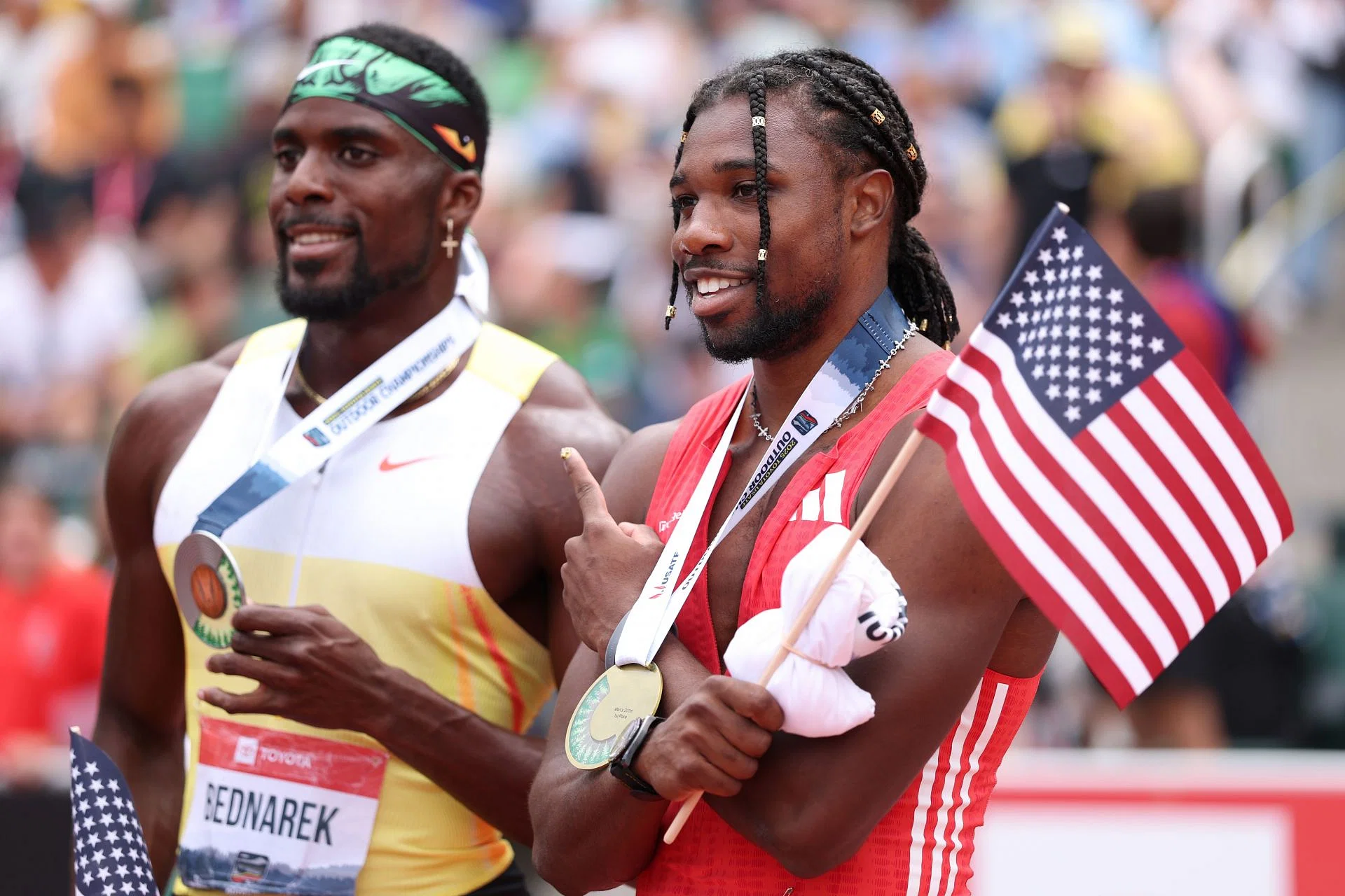 Kenny Bednarek makes major announcement about his rematch with Noah Lyles at Lausanne Diamond League