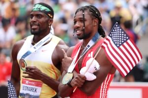 Kenny Bednarek makes major announcement about his rematch with Noah Lyles at Lausanne Diamond League