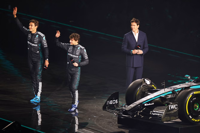 Toto Wolff makes it official: George Russell and Kimi Antonelli to race for Mercedes in 2026