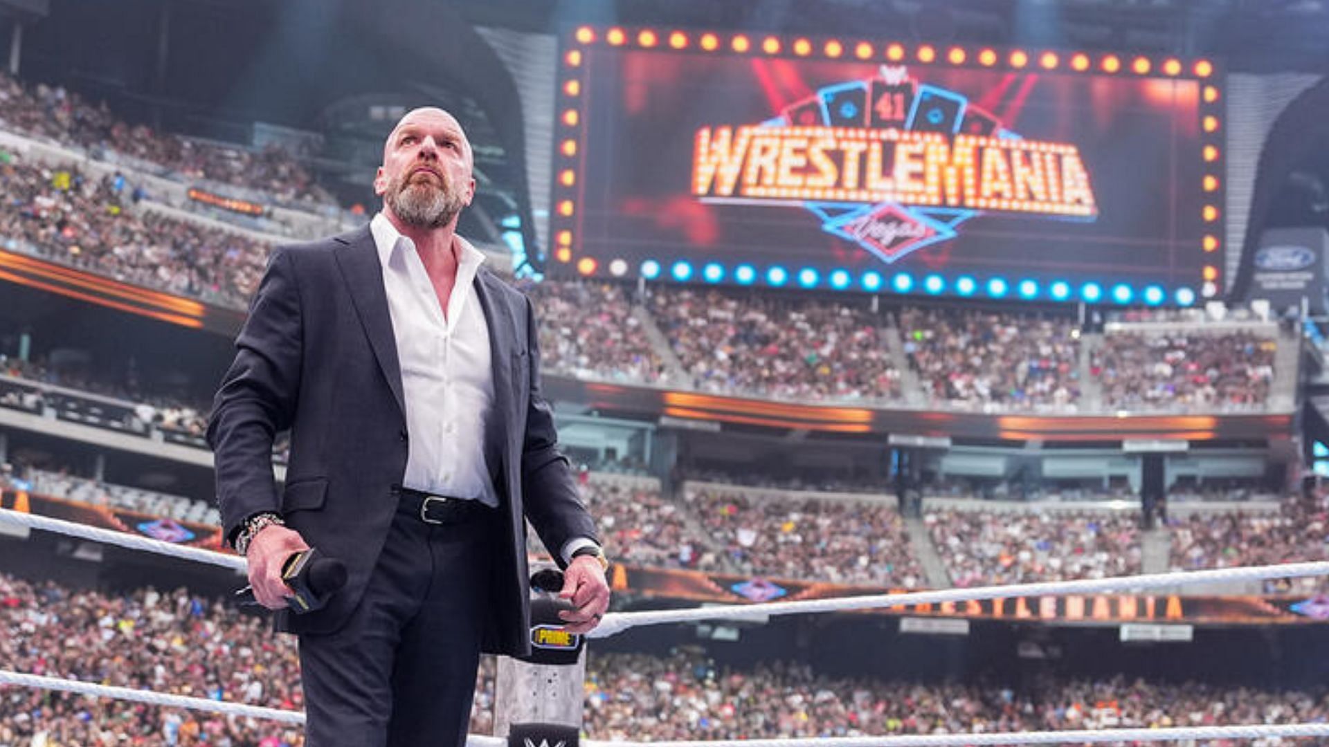Triple H at WrestleMania 41! [Image credit: WWE.com]