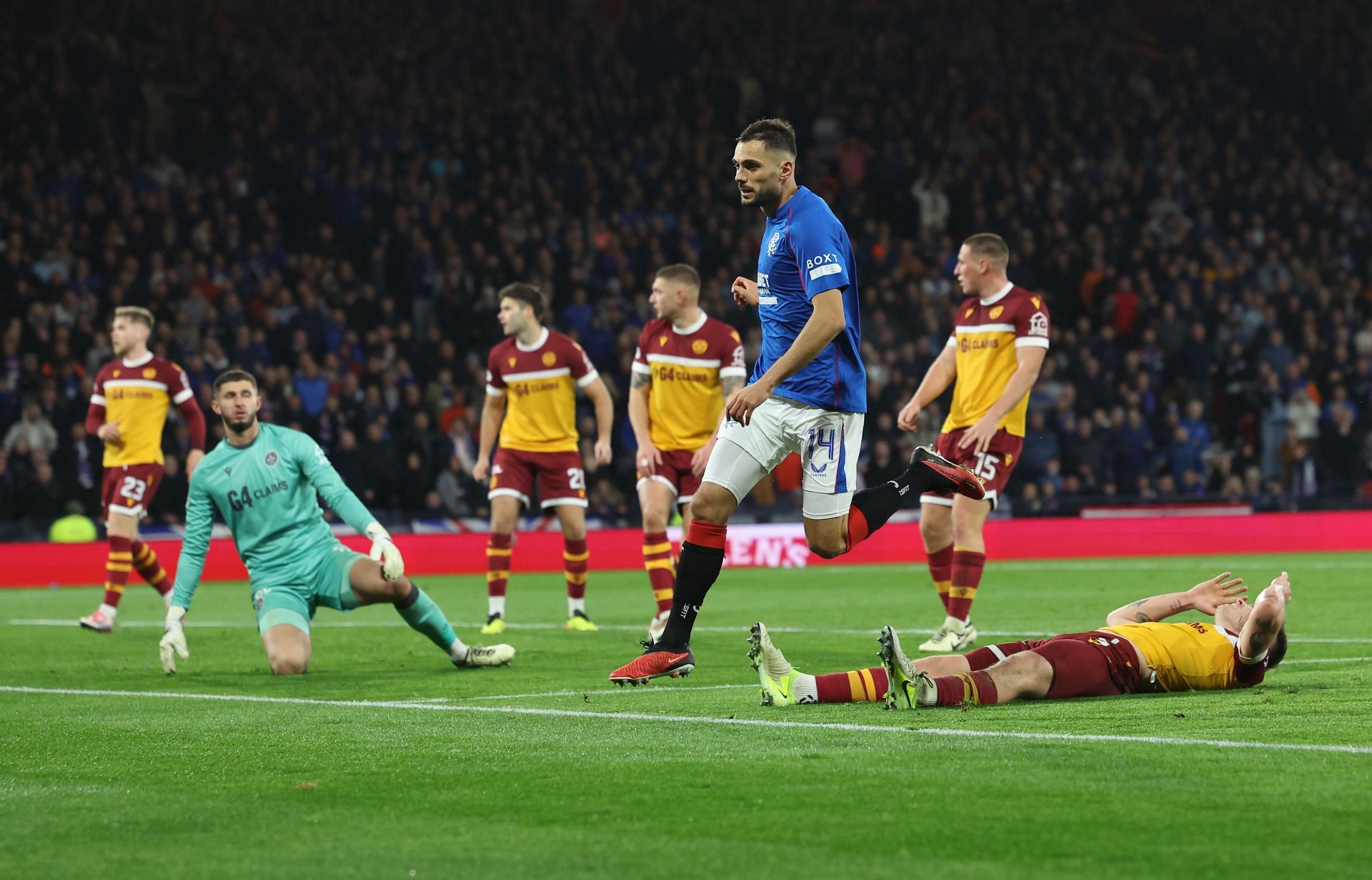 Motherwell v Rangers - Premier Sports Cup Semi-Final - Source: Getty