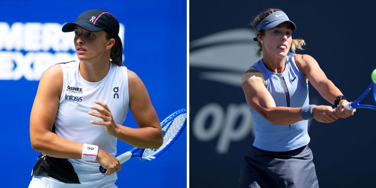 Iga Swiatek (L) vs Anna Kalinskaya (R) preview, (Source: Getty Images)
