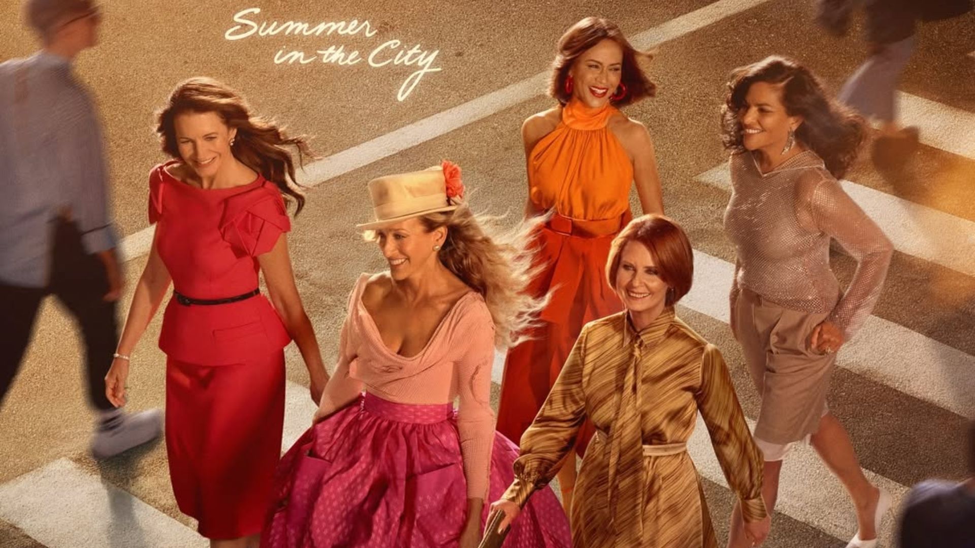 An image of the cast from And Just Like That&hellip; season 3 (Image via HBO Max)