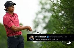 "Jesus, who’s the kid -19?": Fans overlook Charlie Woods as 16y/o outperforms him at Junior PGA Championship
