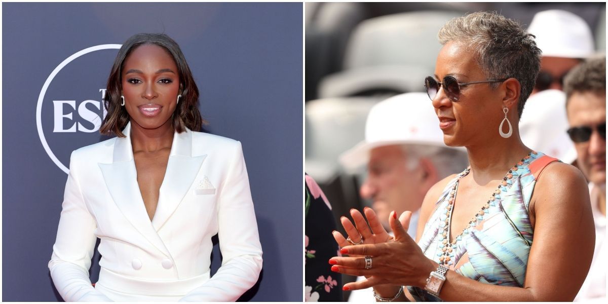 Sloane Stephens and Sybil Smith