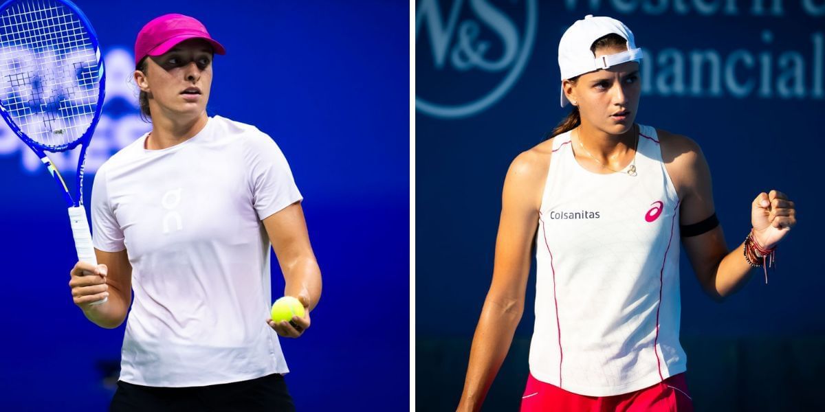 Iga Swiatek vs Emiliana Arango - Image Source: Getty 