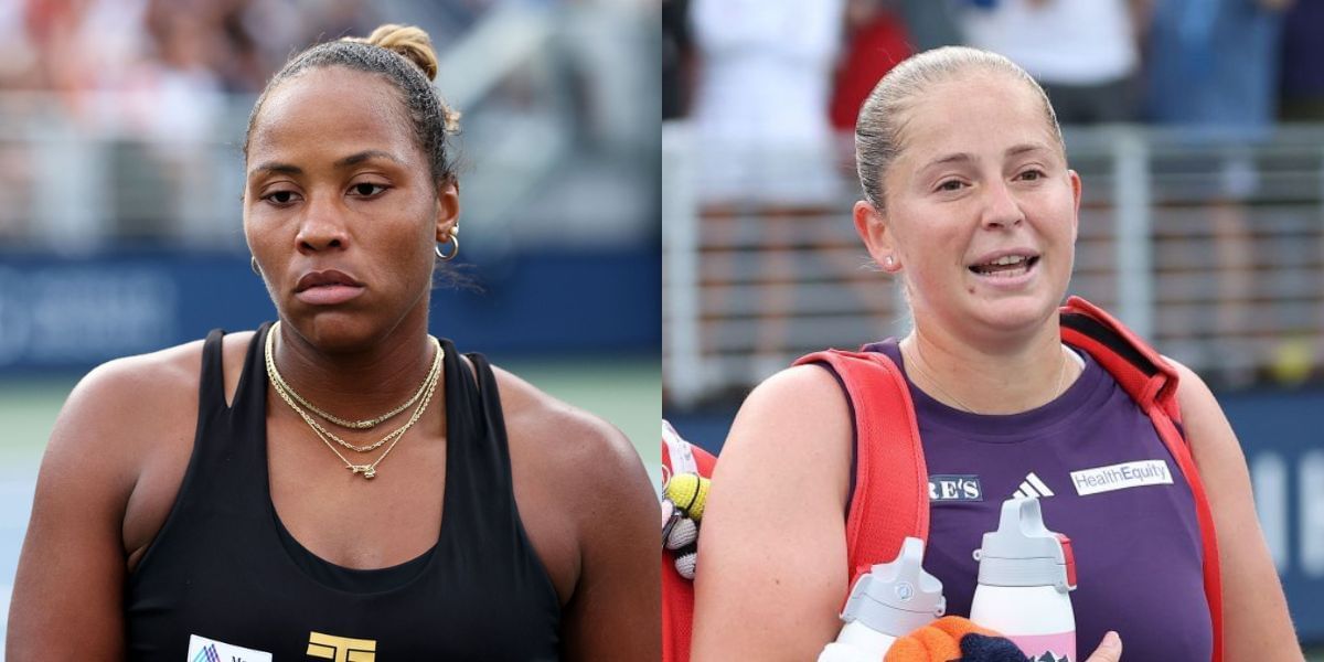 Jelena Ostapenko getting 