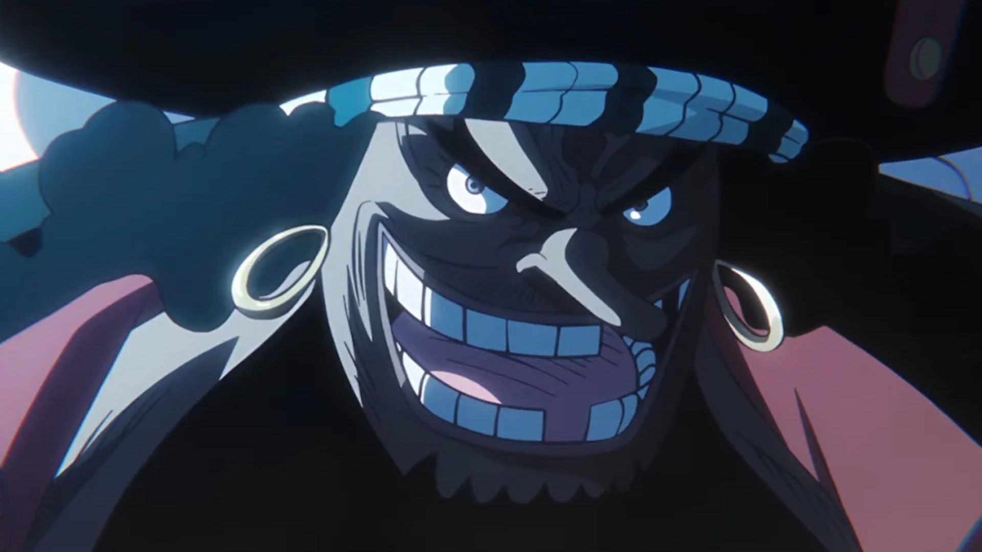 Blackbeard as seen in anime (Image via Toei Animation)