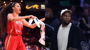 "That kid is gonna be a 7'5 Michael Jordan" - NBA fans go berserk as Kevin Durant & Liz Cambage spotted together at Drake’s concert