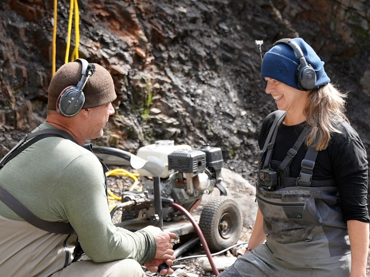 Dustin and Danielle from Gold Rush: White Water (Image via Instagram/@goldrushtv)
