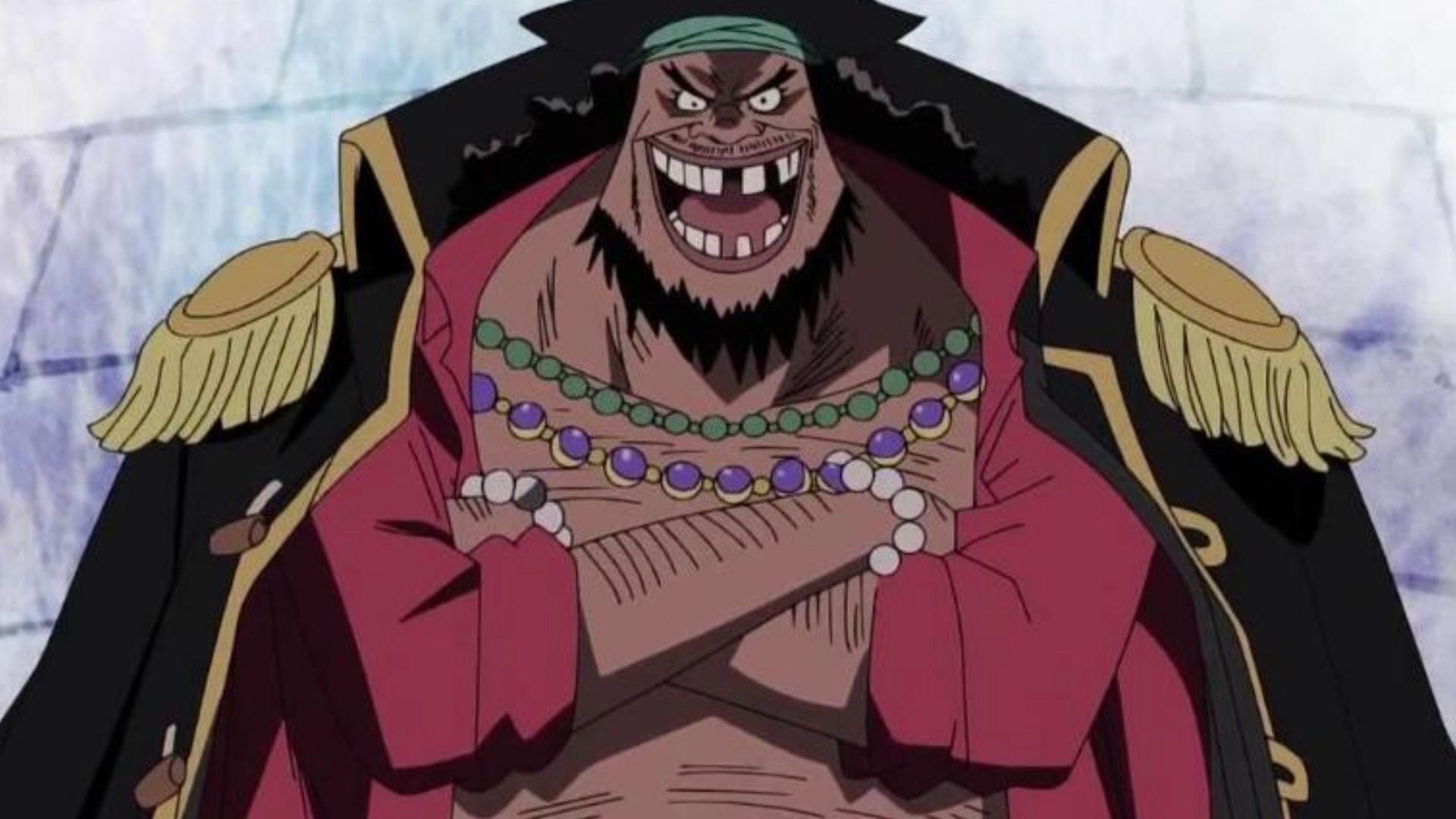 Blackbeard as seen in anime (Image via Toei Animation)