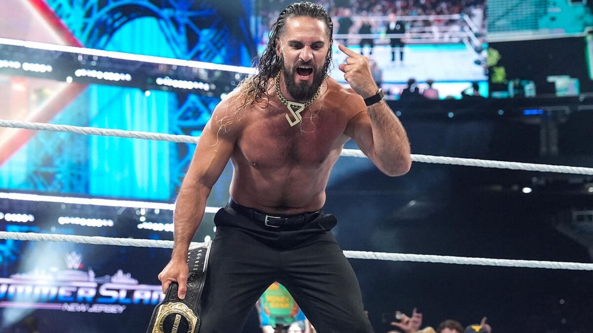 Seth Rollins breaks character to explain how he hid injury from his daughter