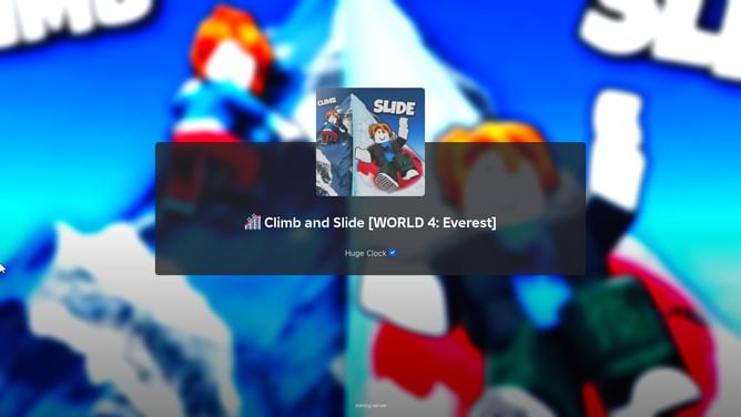 Climb and Slide: A beginner's guide