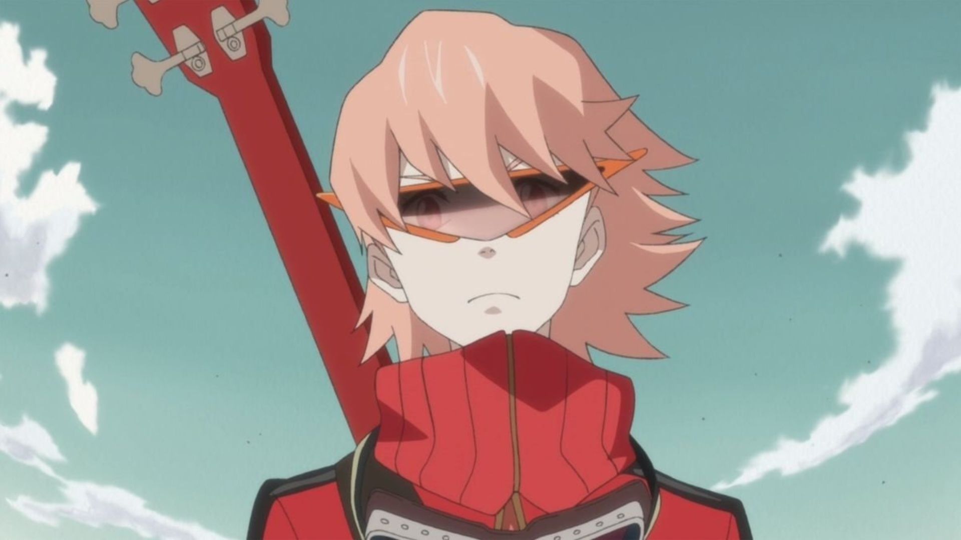 One of the aliens in anime, Haruko Haruhara (Image via Gainax)