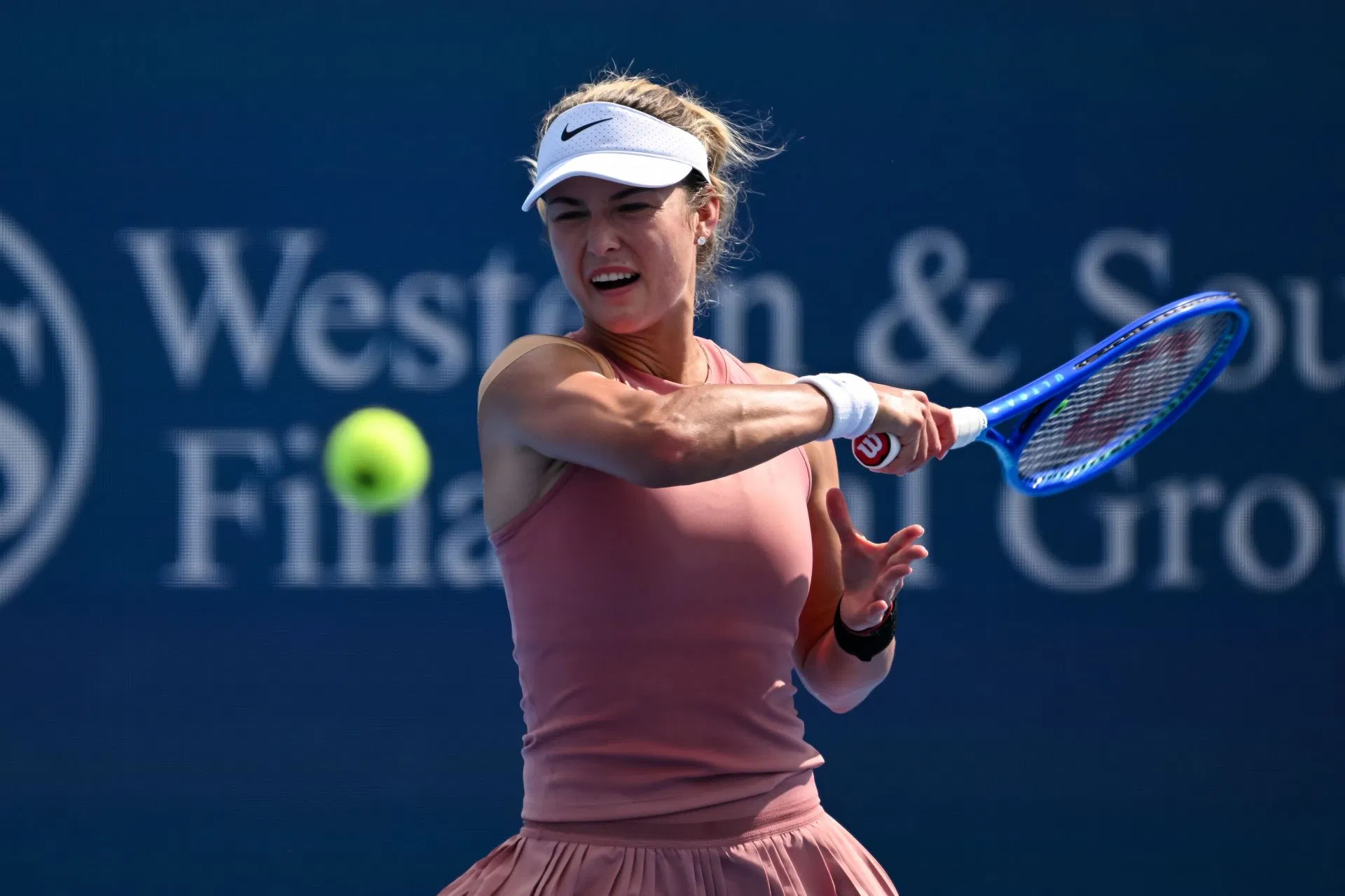  Anna Kalinskaya at the Cincinnati Open 2025 - Source: Getty