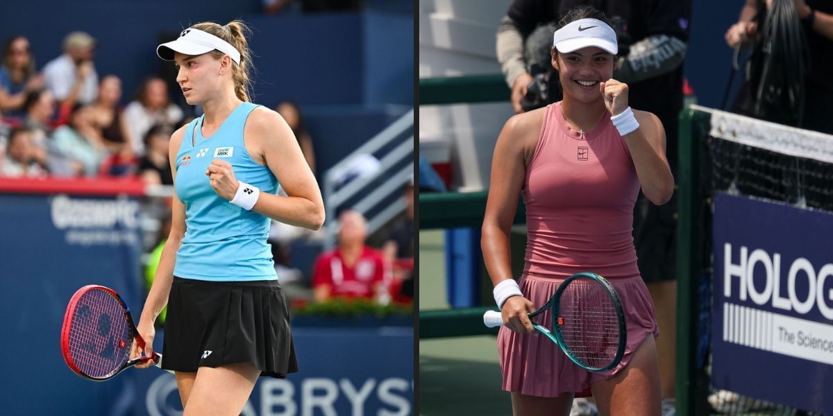 Elena Rybakina vs Emma Raducanu is one of the third-round matches at the US Open 2025. (Photos: Getty)