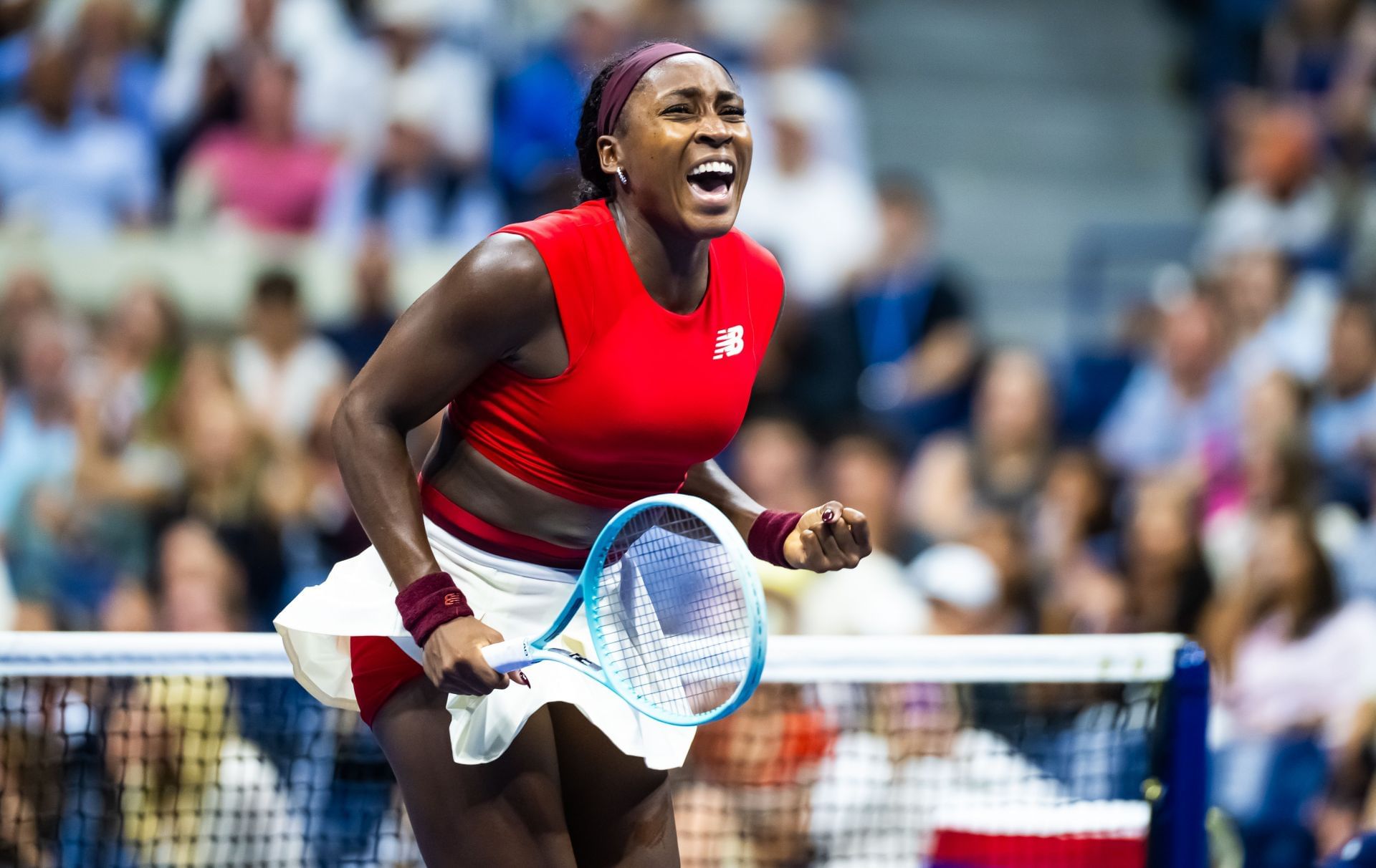 Coco Gauff at the 2025 US Open - Day 5 - Source: Getty