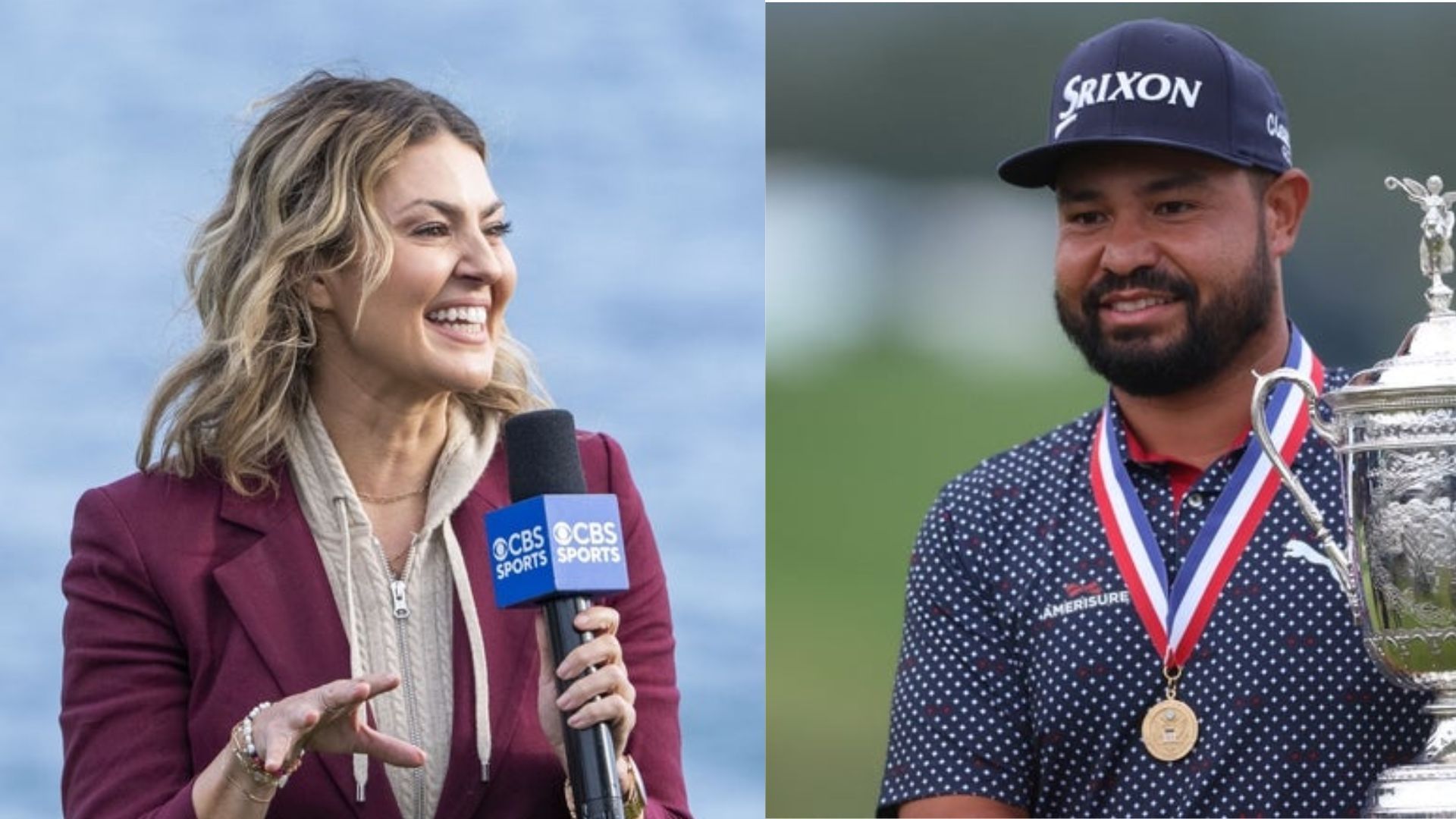 Amanda Balionis and J.J. Spaun (Image via Imagn)