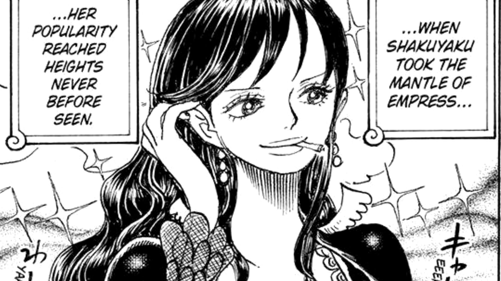 A young Shakuyaku (Image via Shueisha)