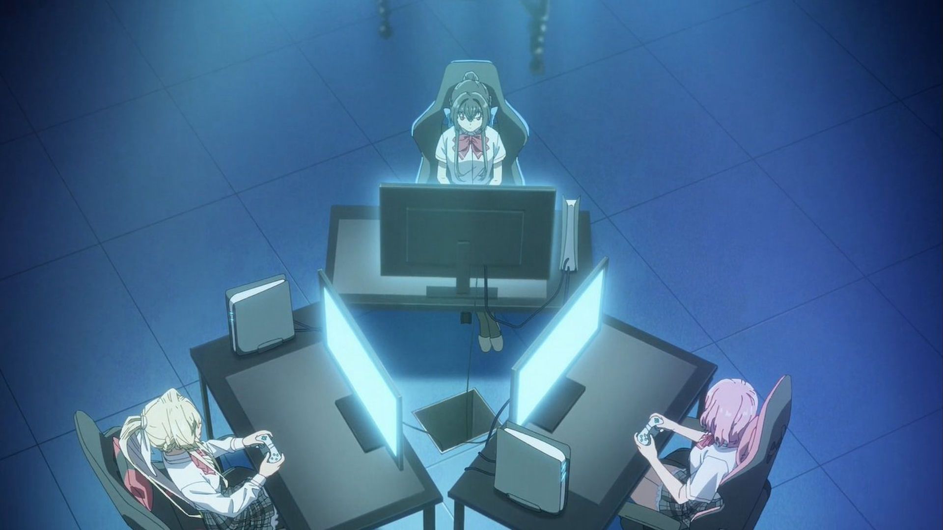 A still from There&#039;s No Freaking Way I&#039;ll be Your Lover! Unless... episode 8 (Image via Studio Mother)