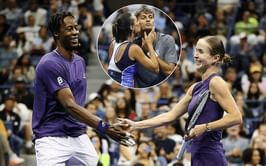 "That’s not his girl" - Fans disgusted with 'weird' Elina Svitolina-Gael Monfils & Flavio Cobolli-Flavia Pennetta kiss pictures promotion at US Open