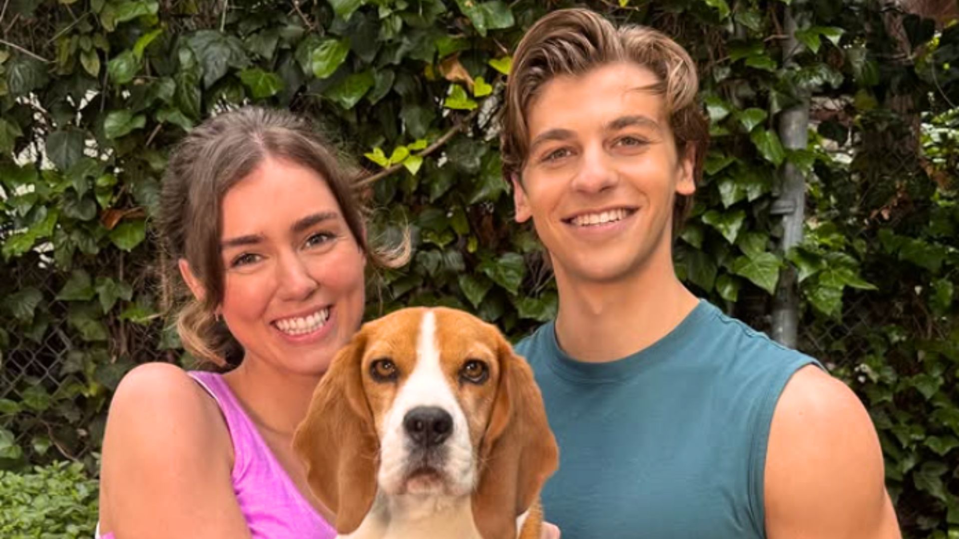Emma and Giovanni with Outback on the show (Image via Instagram/generalhospitalabc)