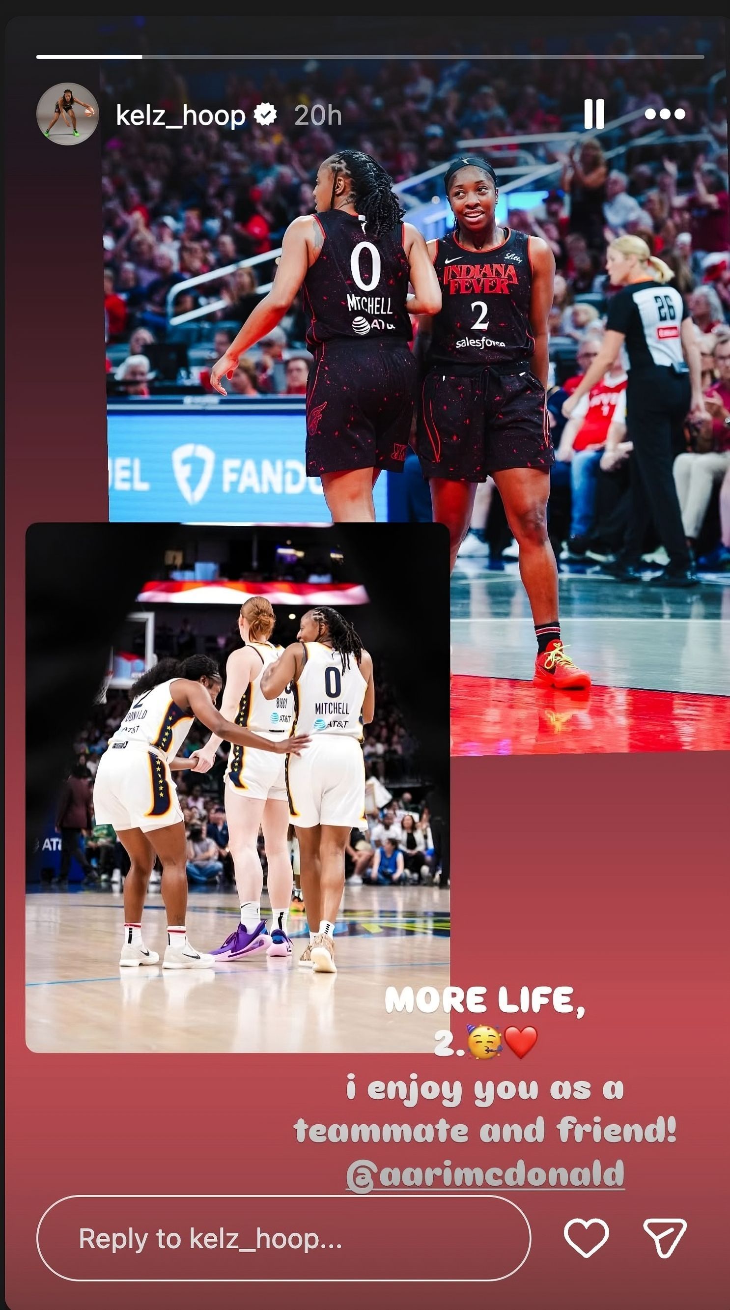 Kelsey Mitchell birthday post 