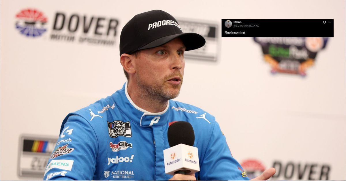 Fans react to Denny Hamlin