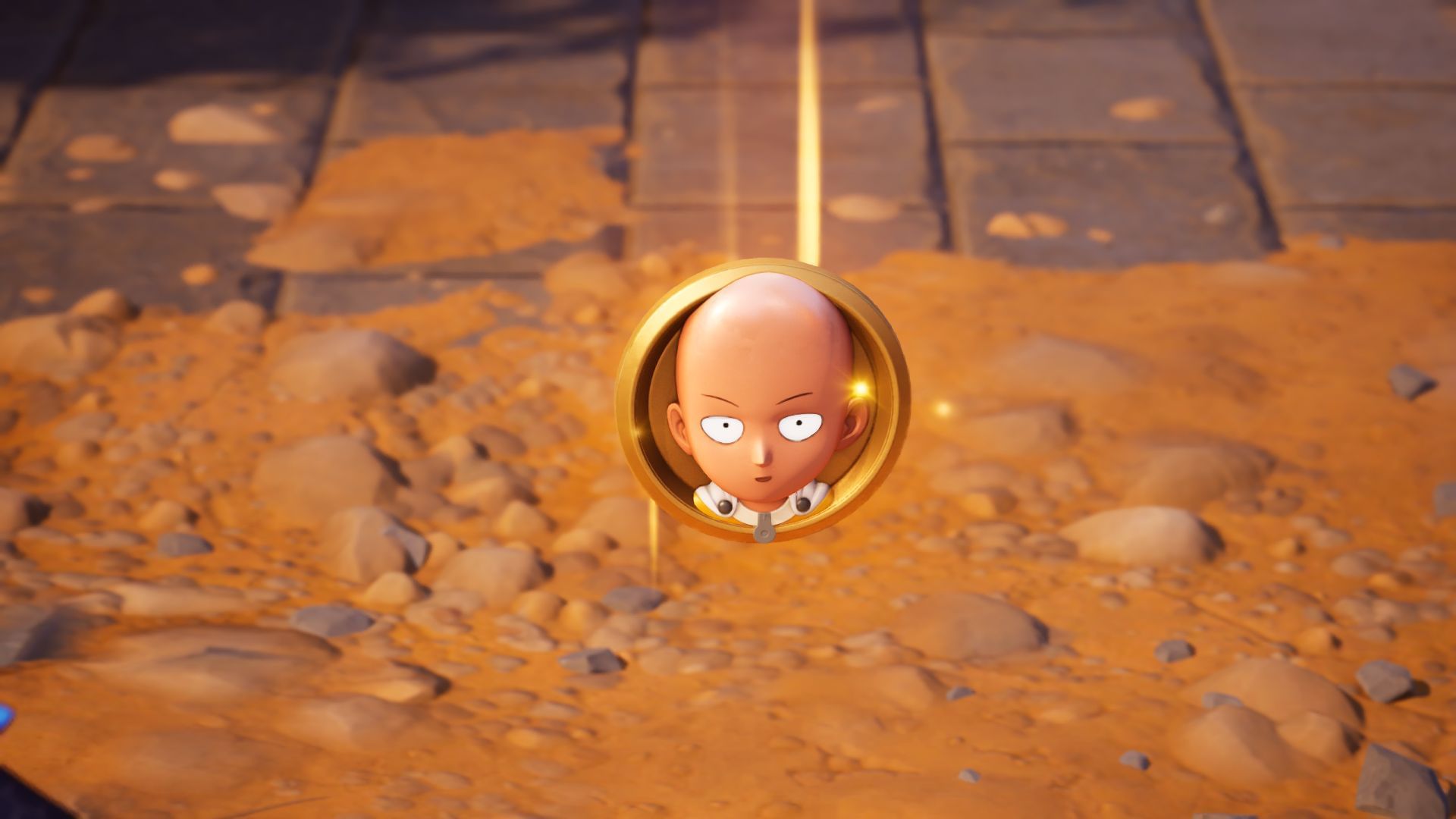 Saitama Medallion in Fortnite Chapter 6 Season 4