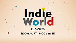 Nintendo Indie World Showcase announced for August 2025: Dates, timings, and where to watch