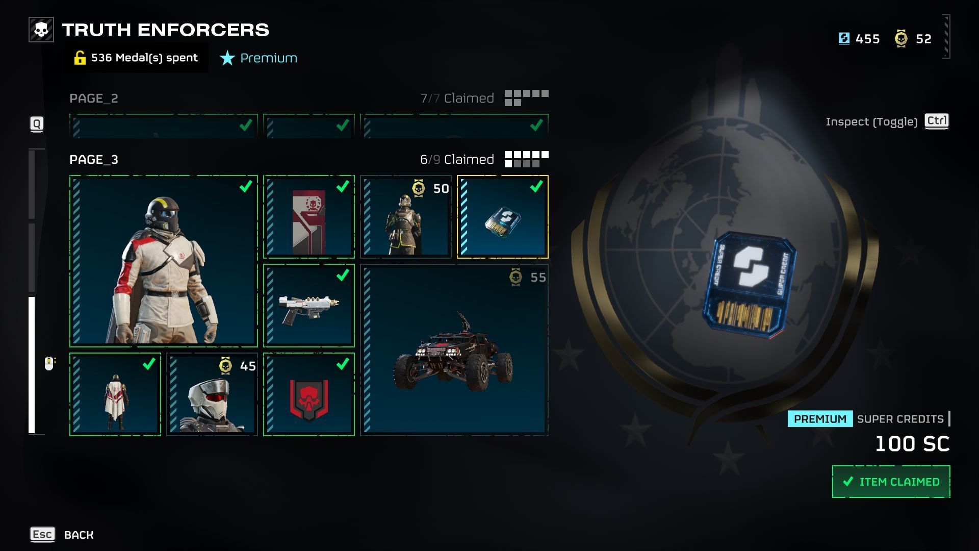 Obtain Super Credits from Warbonds (Image via Sony | Sportskeeda Gaming)