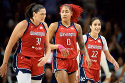 "You're free to come be big spoon" - Sonia Citron’s teammate asks her for a cuddle on Mystics private jet
