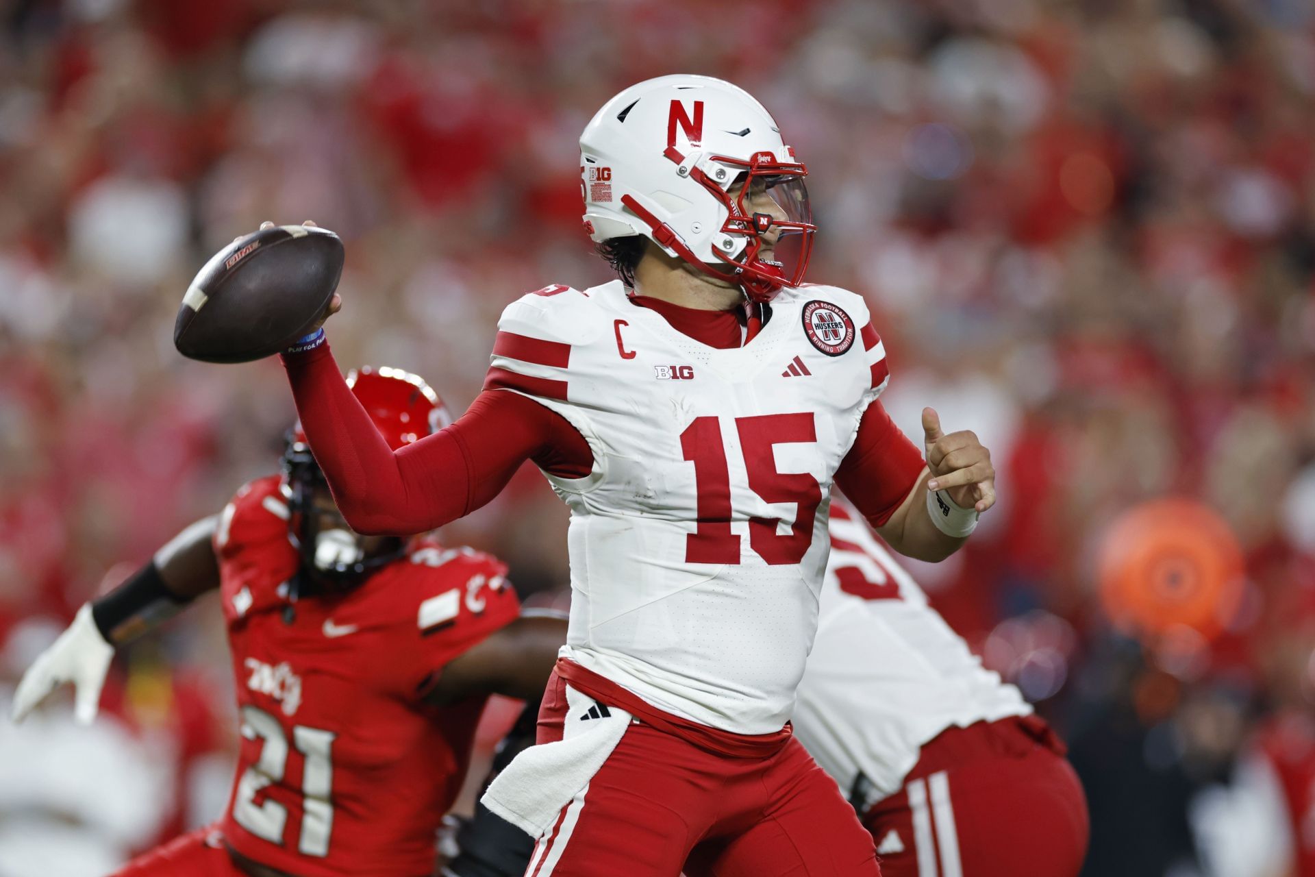COLLEGE FOOTBALL: AUG 28 Nebraska vs Cincinnati - Source: Getty