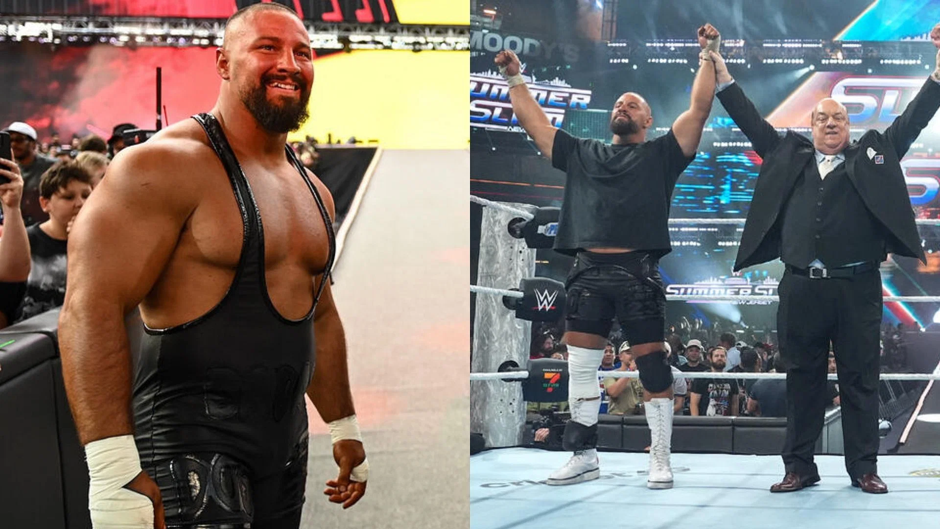 Breakker seemingly was injured at SummerSlam 2025. [Image credits: WWE.com]