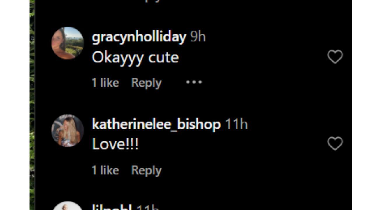 Comments section