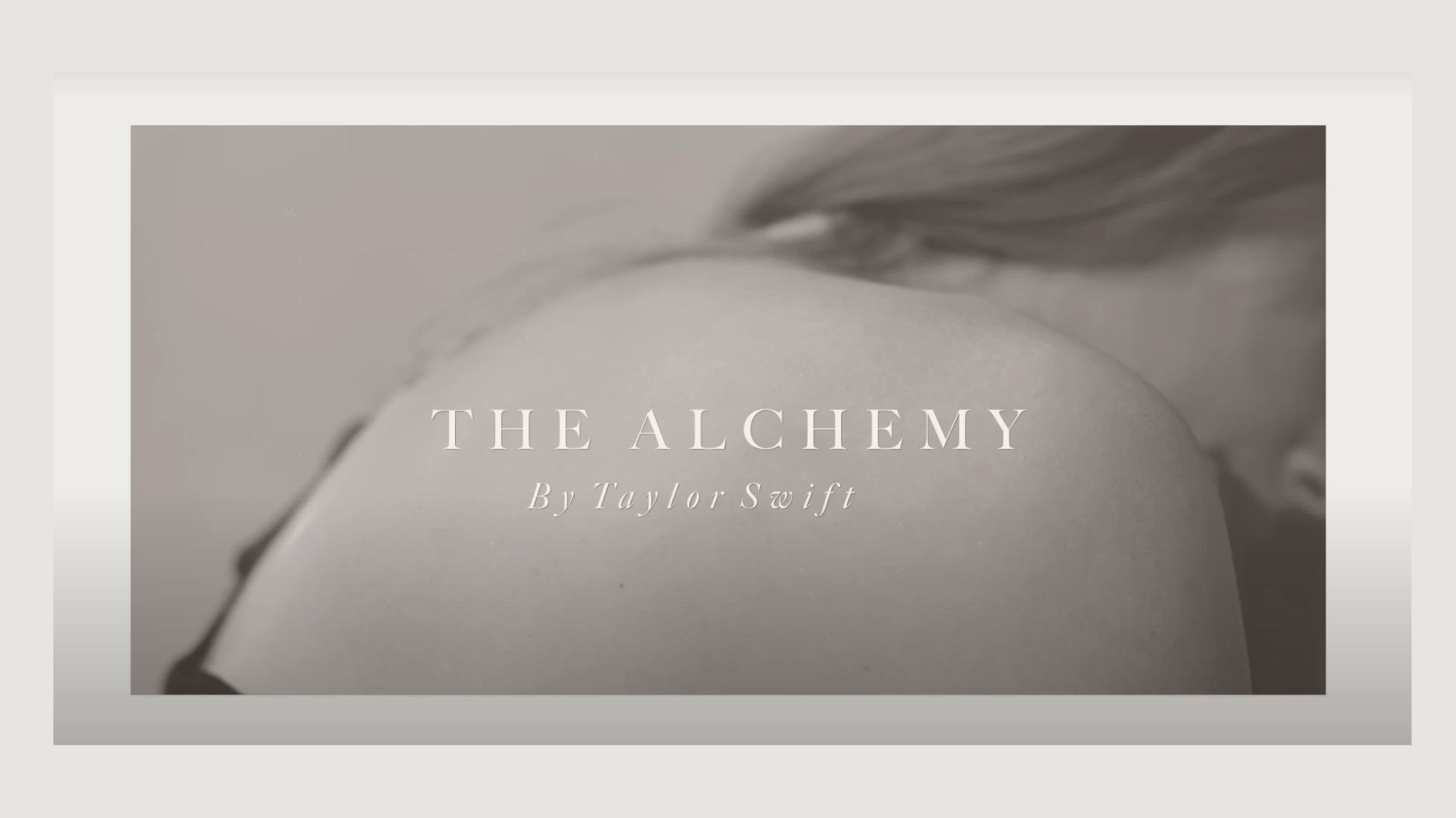 The Alchemy is a song from Taylor Swift&rsquo;s The Tortured Poets Department (Image via YouTube/@TaylorSwift)
