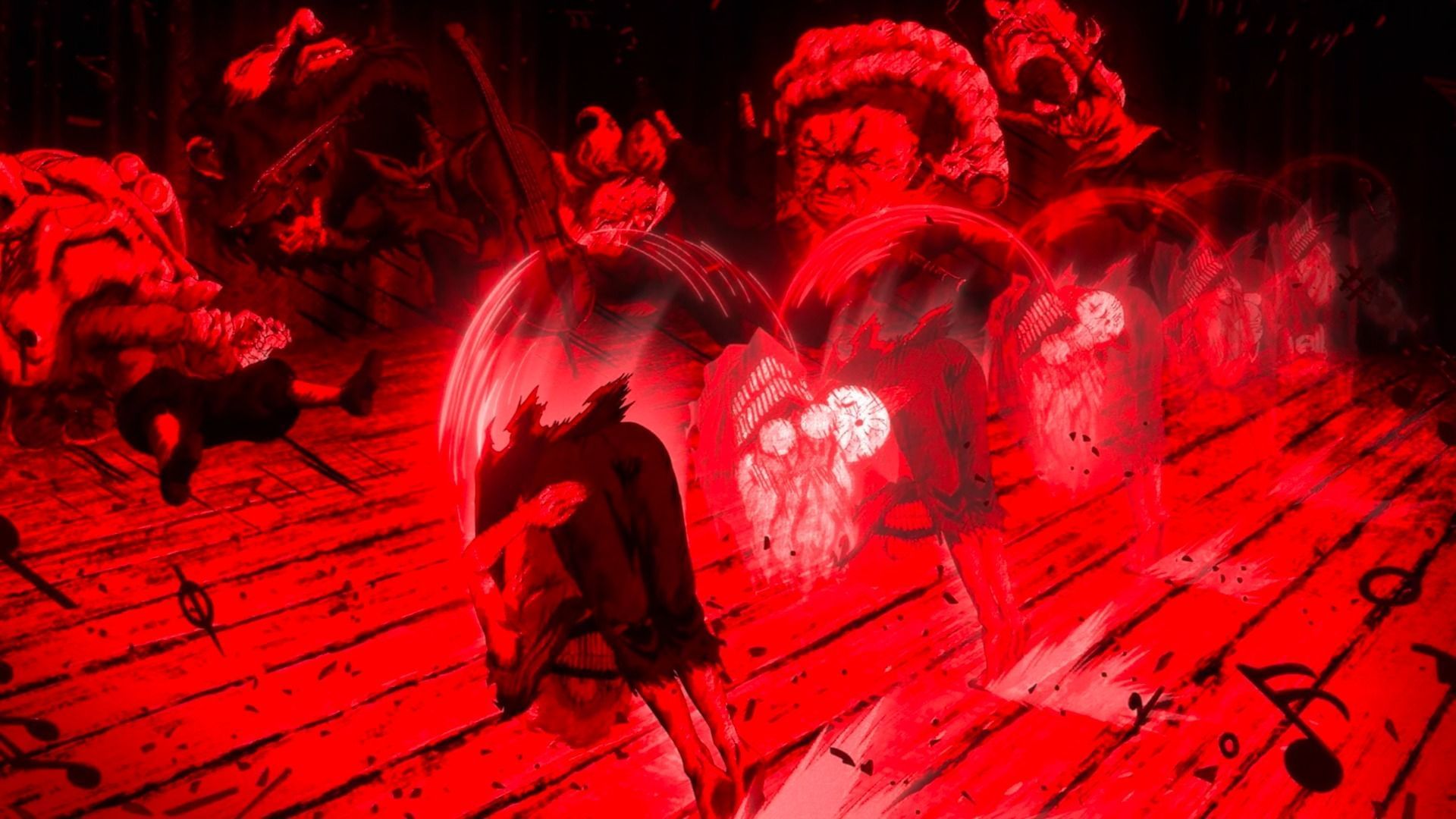 Okarun defeats the tulpas in Dandadan season 2 episode 8 (Image via Science SARU)